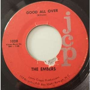 The Embers ‎– Good All Over / A Fool In Love Label (US JCP northern soul 45)