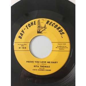 Rita Thomas Prove you love me baby (Bay Tone 118)