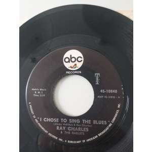 Ray Charles I chose to sing the blues (US ABC)