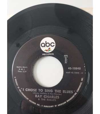 Ray Charles I chose to sing the blues (US ABC)